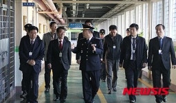 김천소년교도소 시설 참관하는 정만복 김천부시장