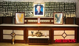 연세세브란스병원 장례식장에 마련된 故 이만섭 국회의장 빈소