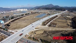 광주대구고속도로 4차로 확·포장 공사 완료