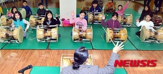 겨울방학 어린이 장구교실