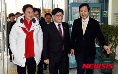 북가좌1동 동사무소 방문한 정진엽 장관