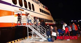 포항~울릉 여객선 운행재개