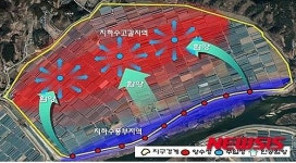 대곡면 단목지구…시설하우스 물 걱정 ‘뚝’