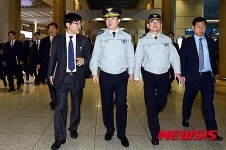 인천국제공항 찾은 강신명 경찰청장