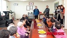심민 임실군수, 경로당 방문