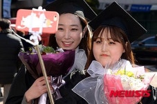 졸업기념 셀카
