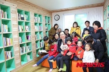 완도 금당 섬마을에 작은도서관 둥지