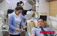 생명의 온기 나눠요···김천소년교도소 사랑의 헌혈운동