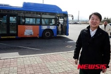 강서공영차고지 찾은 안철수 공동대표