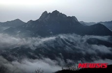 아름다운 북한산로 운해