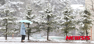 봄을 시샘하는 날씨