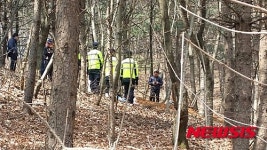 경찰 진천 백곡천 인근 야산서 시신 발굴