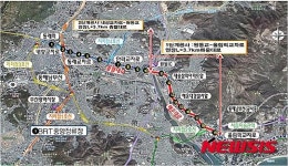 부산 해운대로, BRT 버스정류장 공사 시작 혼잡