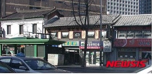 서울 마지막 2층 한옥상가 문화재 추진