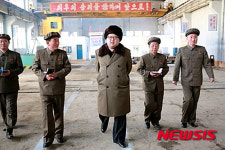 김정은, 용성기계연합기업소 시찰
