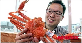 롯데닷컴 영덕대게 맛보세요