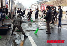 화천군 봄맞이 대청소
