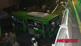 성산고가도로 마을버스 추락