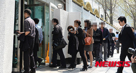출입 강화된 정부서울청사