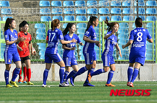 장슬기, 중국전에서 동점골! 한국 vs 중국 2-2 무승부로 종료