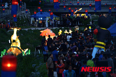 당현천에서 즐기는 낭만