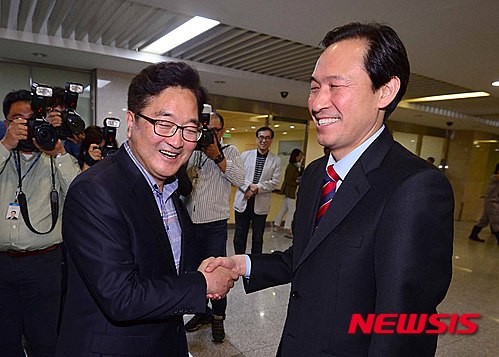 우원식 국회의장과 우상호 정무수석, 협력과 소통 강조하는 만남