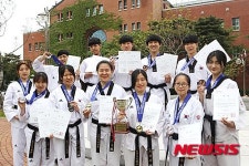 계명문화大, 전국태권도 개인선수권대회서 11개 메달