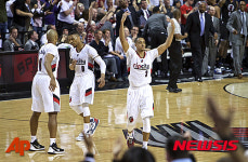 [NBA]포틀랜드, 부상병동 클리퍼스에 시리즈 역전승…2R 진출