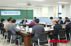 조희연 교육감, 한성고등학교 방문