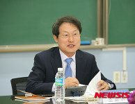 한성고등학교 방문한 조희연 교육감