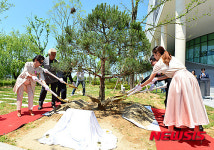 한국영상정보원 파주보존센터 개관식 기념식수