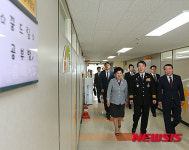 학교 밖 청소년 지원센터 방문한 강신명 청장