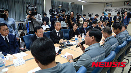 김종인 대표, 대우삼성 협력사 대표단 간담회