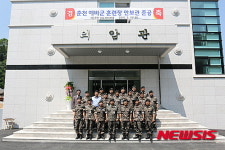 강원 예비군 교육의 요람 의암관 춘천 준공