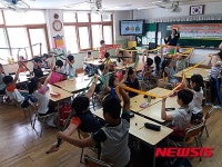 수원시, 정자초교서 찾아가는 식생활교육 진행