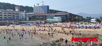 사천 남일대 해수욕장, 내달 1일 개장