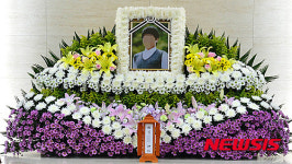 구의역 사고 고인 김 모 씨의 빈소