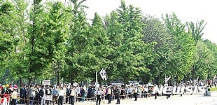 교도소 이전 촉구하는 안양시민들