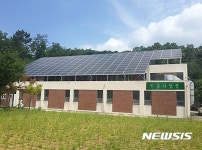 구미시, 인동가압장 옥상에 태양광 발전설비 설치