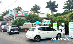 제주에 국내 1호 전기차 충전 편의점 탄생