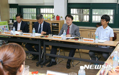 관악중학교 방문한 조희연 교육감