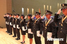 육군군사학교 호국간성 558명 신임 장교 임관