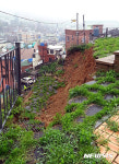 부산 쌈지공원 축대 붕괴