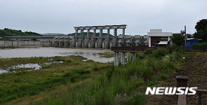 北 방류 긴장감 속 연천 군남댐
