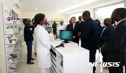 앙골라 제대군인 중앙약국 개소