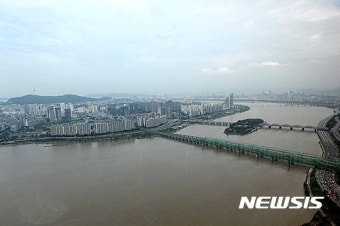 전국의 장맛비 중부 낮 동안 비 소강