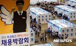 부산서 특성화고·마이스터고 채용박람회 열려