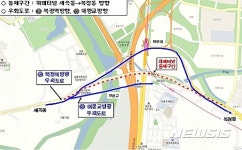 위례터널 세곡동~복정동 방향 16~17일 밤사이 교통통제