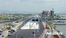 부산시, 명지지구 진입로 ‘명지동진 지하차도’ 개통