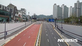 확장된 인동 지하차도